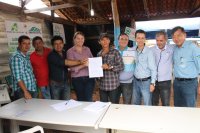 Prefeita Gislaine Clemente Lebrinha participa de 1º Rodada de Negócios em São Francisco do Guaporé