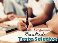 Resultado Retificado - Teste Seletivo