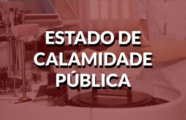 DECRETO Nº 096/2020 - ESTADO DE CALAMIDADE PÚBLICA