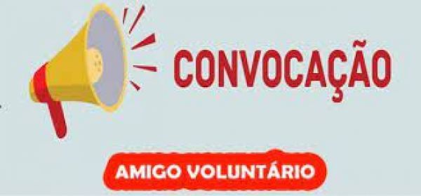 2ª CONVOCAÇÃO AMIGO VOLUNTÁRIO ECOINOVADOR