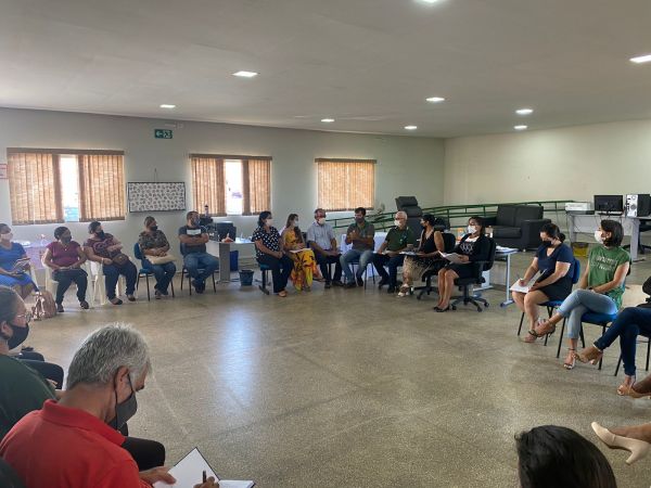 ENCONTRO COM EQUIPE PEDAGÓGICA DA SEMECELT