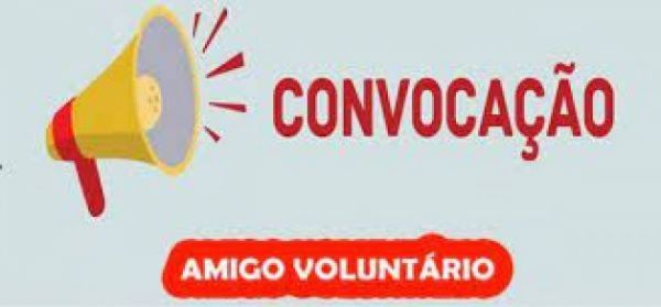 3ª CONVOCAÇÃO AMIGO VOLUNTÁRIO ECOINOVADOR